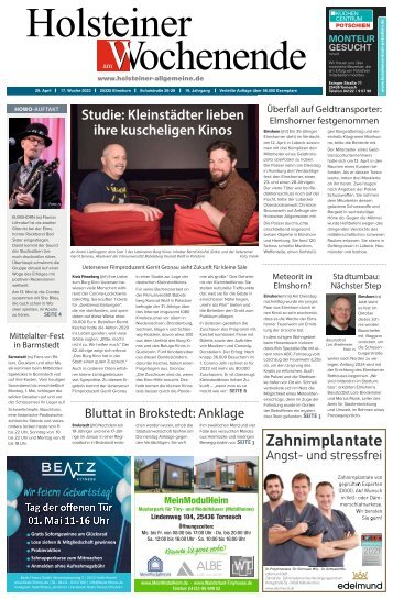 Holsteiner am Wochenende 17 2023
