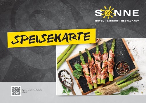 GH Sonne Speisekarte 2023-05 - Spargel