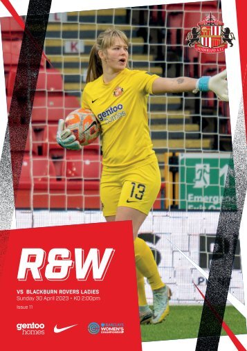 Red & White Issue 11: SAFC Women vs Blackburn Rovers Ladies