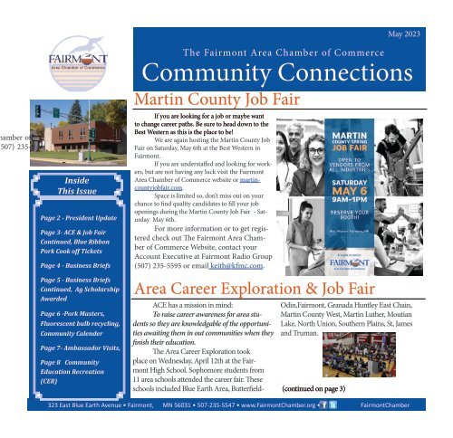 May 2023 Newsletter – Community Connections