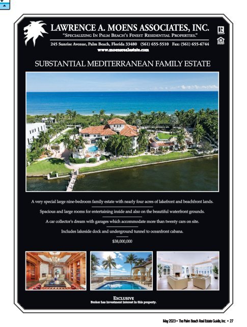 Palm Beach Real Estate Guide MAY 2023