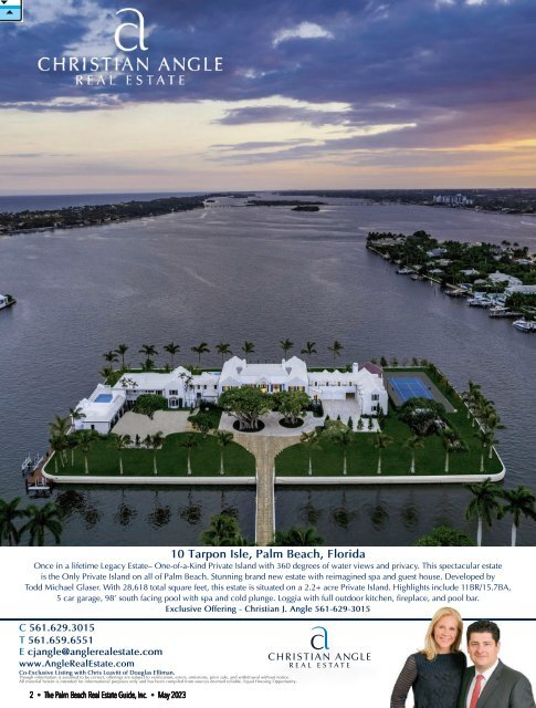 Palm Beach Real Estate Guide MAY 2023