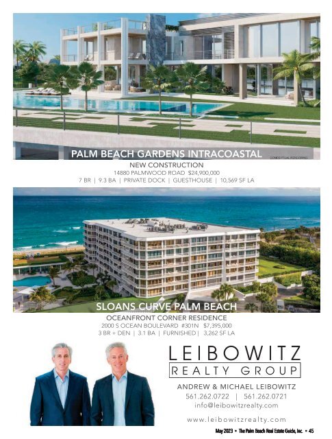 Palm Beach Real Estate Guide MAY 2023