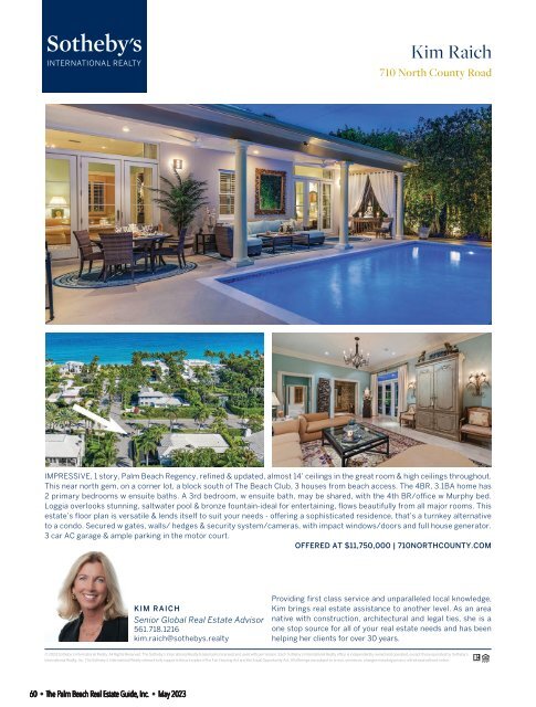 Palm Beach Real Estate Guide MAY 2023