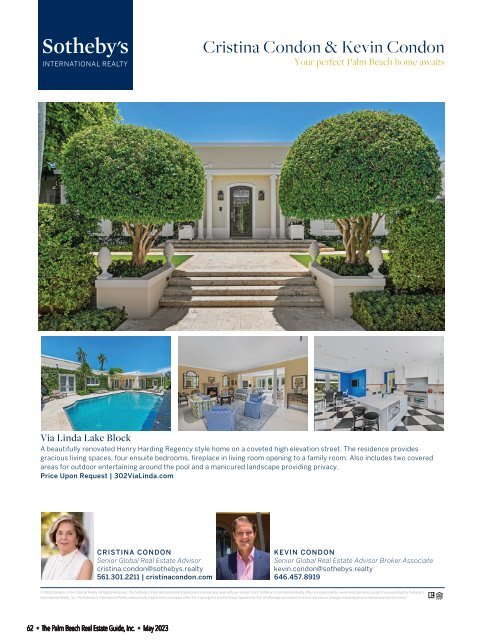 Palm Beach Real Estate Guide MAY 2023