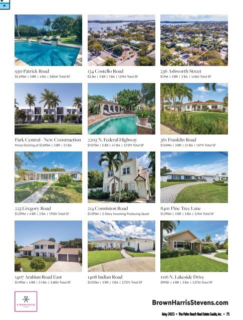 Palm Beach Real Estate Guide MAY 2023