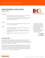 INTERCONTINENTAL HOTELS GROUP Case Study - Bomgar