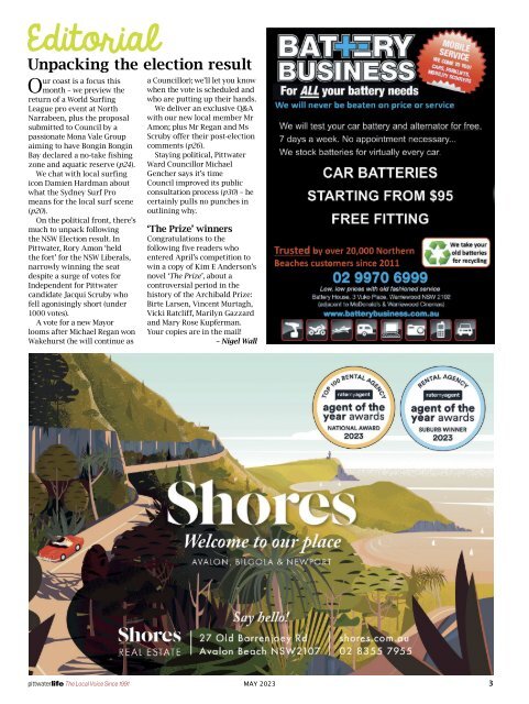 Pittwater Life May 2023 Issue