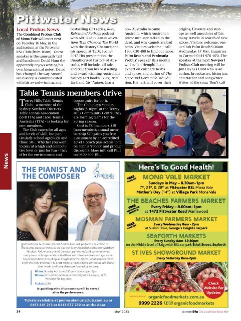 Pittwater Life May 2023 Issue