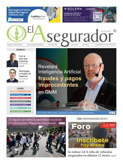 El Asegurador 30 Abr 23