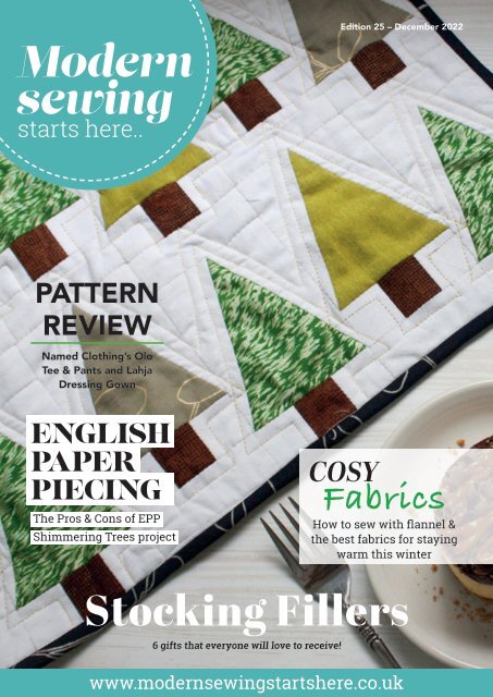 Modern Sewing Starts Here Edition 25