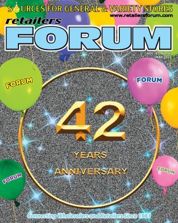 Retailers Forum Magazine May 2023 EMAG