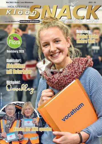 Holsteiner KlöönSNACK - Ausgabe Rendsburg / Mittelholstein - Mai 2023
