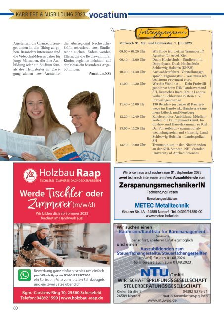 Holsteiner KlöönSNACK - Ausgabe Rendsburg / Mittelholstein - Mai 2023