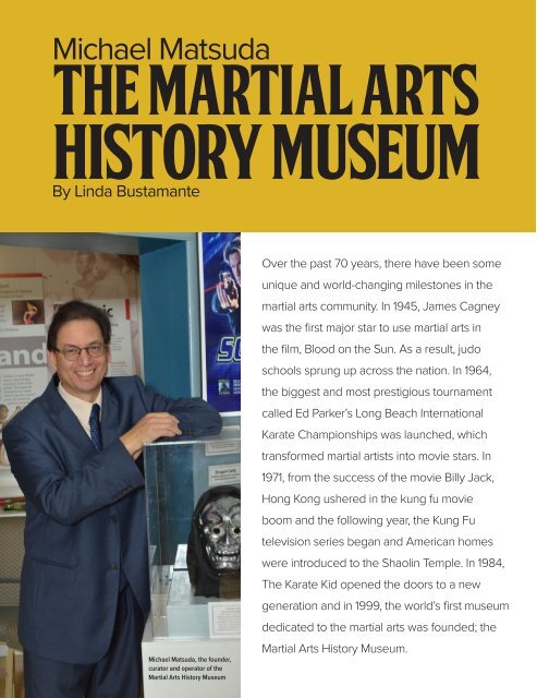 Martial Arts World News Magazine - Volume 23 | Issue 3