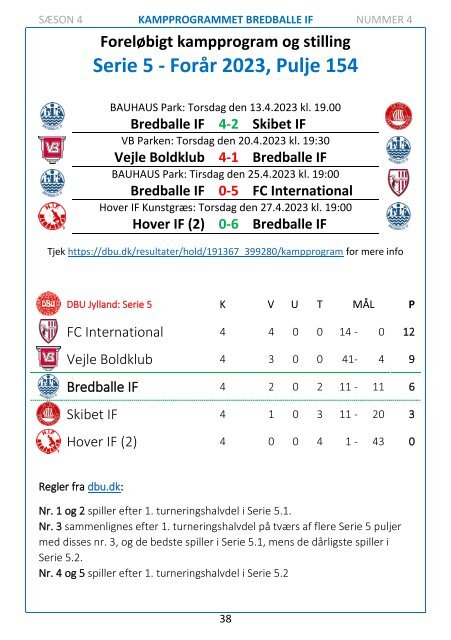 2023 - Nr. 04 - Bredballe IF - Herning Fremad - 040523