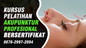 Pelatihan Akupunktur Di Pamulang Tangerang