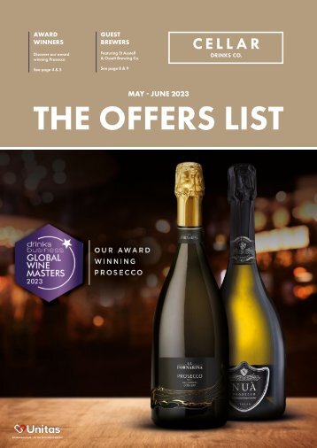 Cellar Drinks Co. The Offers List: May - June 2023