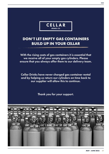 Cellar Drinks Co. The Offers List: May - June 2023