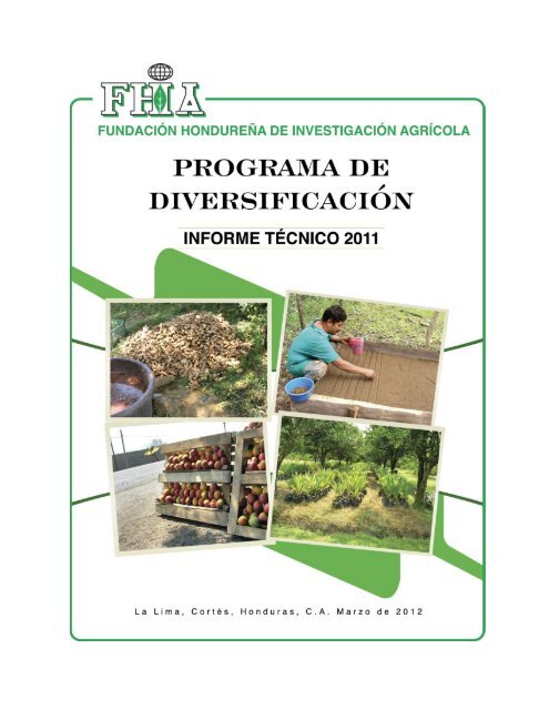 Programa de Diversificación - fundación hondureña de ...