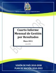 Cuarto Informe Mensual de Gestión por Resultados Mayo ... - Seplan