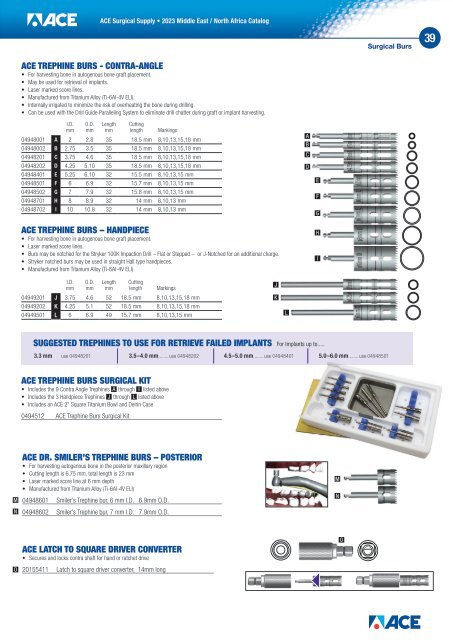 2023 ACE Catalogue MENA