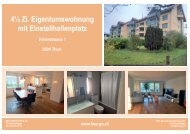 4.5 Zi. Wohnung Fellerstrasse 1 Thun