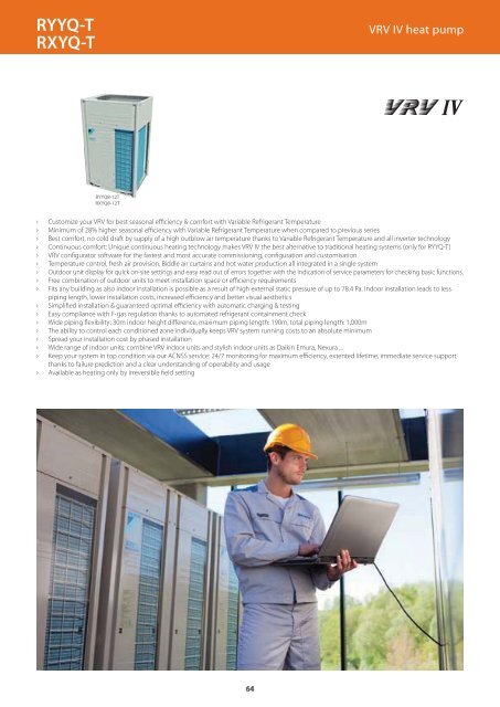 VRV IV sets the standard …again - Daikin