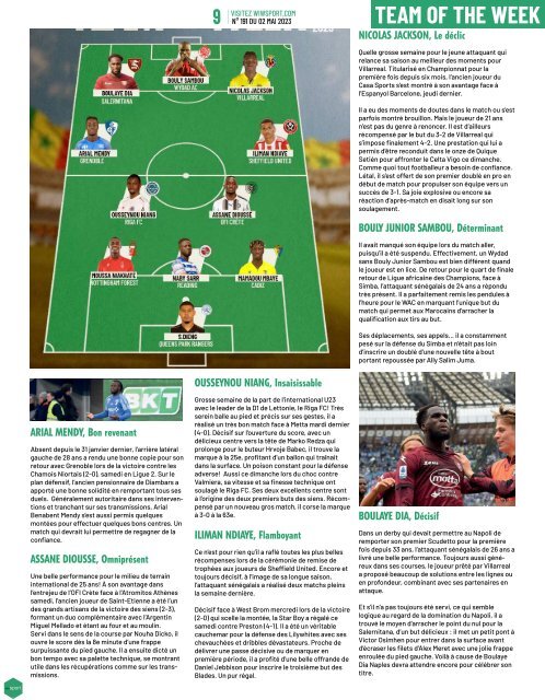 Journal wiwsport n191 - 02 mai 2023