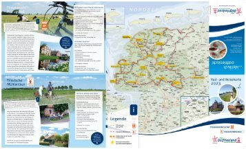 Mein Ostfriesland – Rad- und Reisekarte