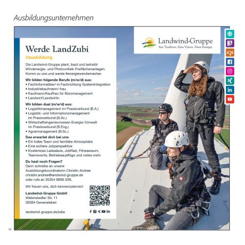 Ausbildungswegweiser Stadt Wolfsburg & Landkreis Helmstedt 2024/25