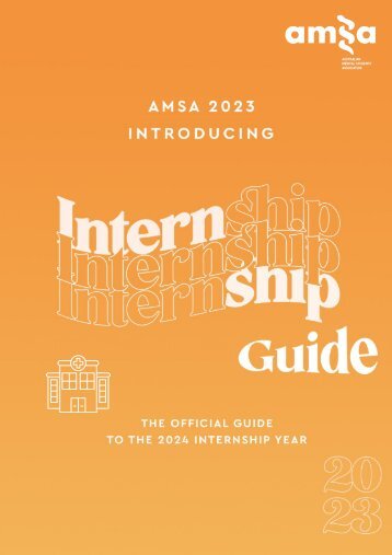 AMSA 2023 Internship Guide 