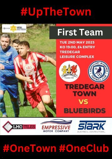 TREDEGAR TOWN VS BLUEBIRDS