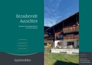 Hausteil mit 3 Appartements in Saanen Dorf