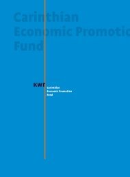 Carinthian Economic Promotion Fund - KWF