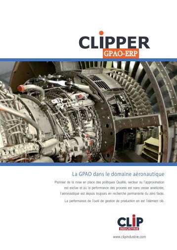 Clipper dans le domaine aéronautique - Clip Industrie