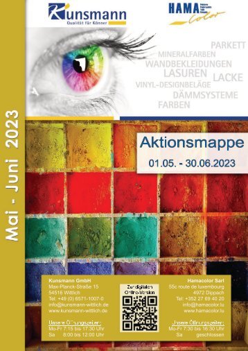 Aktionsmappe Mai - Juni 2023