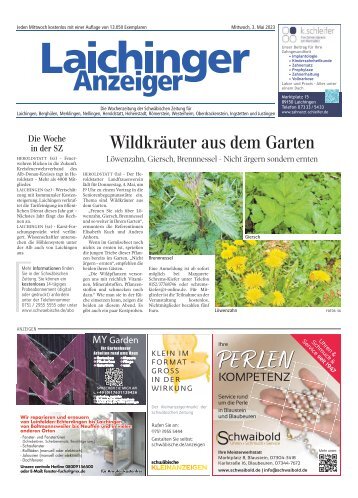 03.05.2023 Laichinger Anzeiger