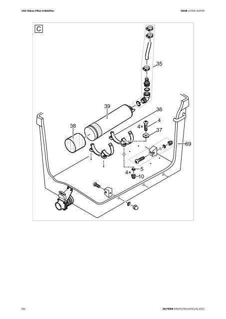 OASE Ersatzteilkatalog 2022 V1