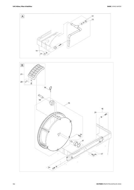 OASE Ersatzteilkatalog 2022 V1