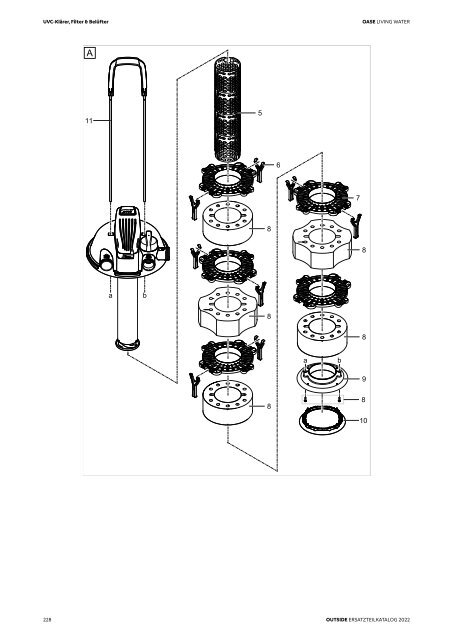 OASE Ersatzteilkatalog 2022 V1