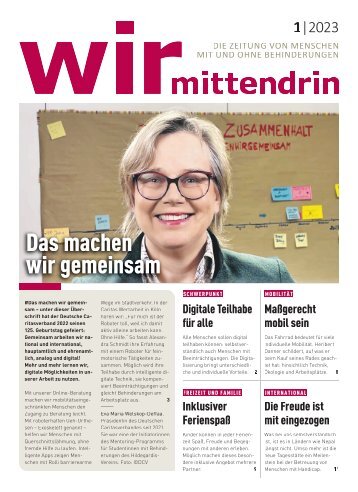 WIR mittendrin - 1/2023