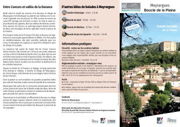 Meyrargues Boucle de la plaine