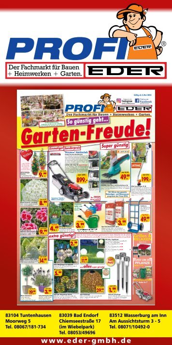 Profimarkt Eder Garten Freunde ab 03.05. Sky