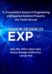 Senior Design Expo 2023