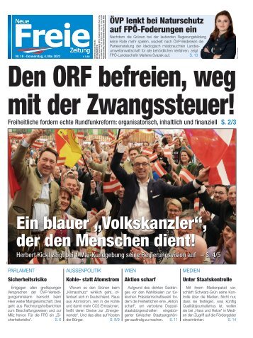 Den ORF befreien, weg mit der Zwangssteuer!