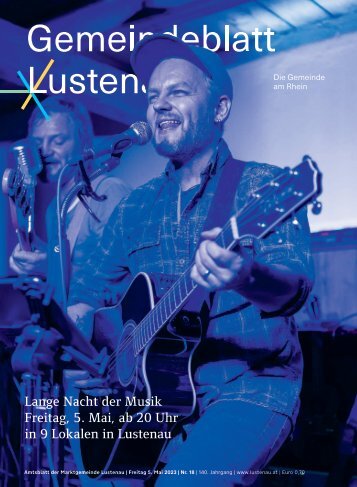 Gemeindeblatt Lustenau Nr. 18 | Freitag, 5. Mai 2023
