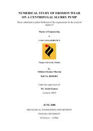 numerical study of erosion wear on a centrifugal slurry pump