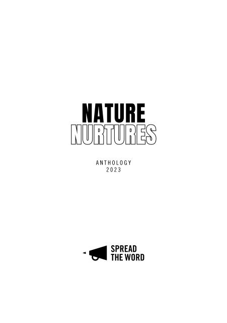 Nature Nurtures Anthology 2023 