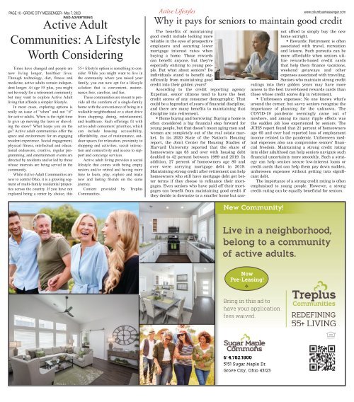 Grove City Messenger - May 7th, 2023